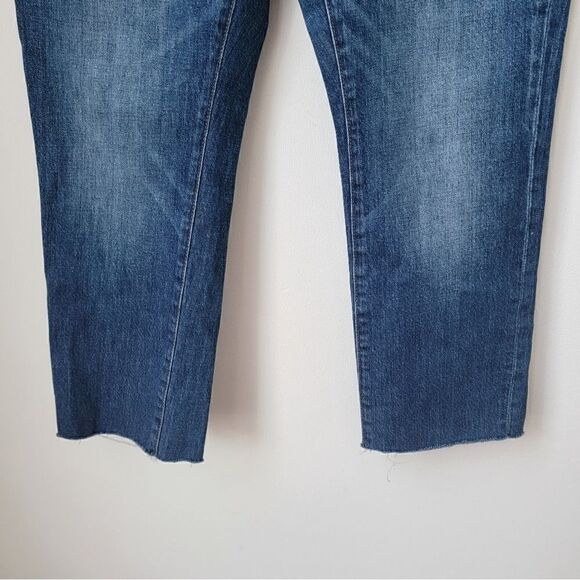MADEWELL The High-Rise Slim Boyjean Medium Wash Size 29 - Picture 13 of 16